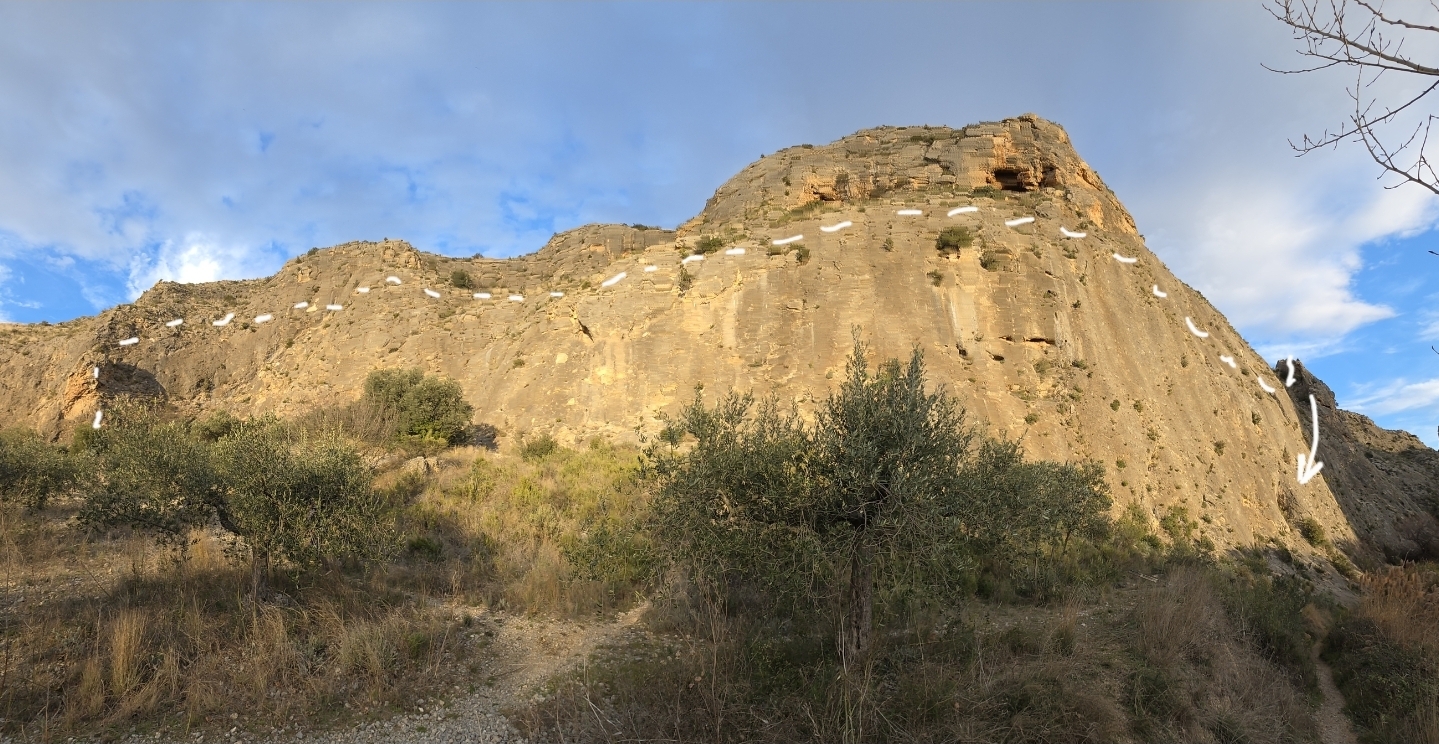 La Gran Travesía. 230m, V. Torcas de Chodes